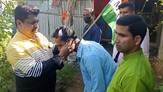 Deadly attack on TMC during door to door campaigning : No Arrests Deadly attack on TMC during door to door campaigning : No Arrests